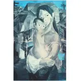 Untitled by Vicente Manansala - Madonna of Slum, <p>Vicente Manansala (1910 - 1981)<br />Madonna of, sold Dec 2021