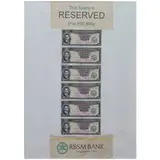 Untitled by 6 Pieces of 1962 50 Peso Bills, <p>6 Pieces of 1962 50 Peso Bills<br />1962<br />p, sold Dec 2021