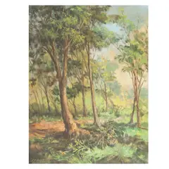 Untitled by Gabriel Custodio, oil on canvas, sold Oct 2021