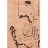Vicente Manansala, Study of Two Female Nudes