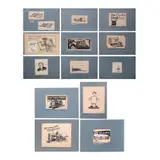 Jorge Pineda, Various Drawings in Pen and Ink