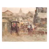Cesar Buenaventura, Untitled (Cityscape)