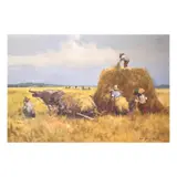 Harvest by Cesar Buenaventura, oil on canvas, sold Jul 2021