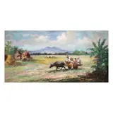 Didi Fernandez, Untitled (Landscape), oil on canvas