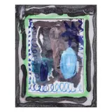 Jigger Cruz Pow Martinez, Subdivision Refinement Series 8, mixed media on paper