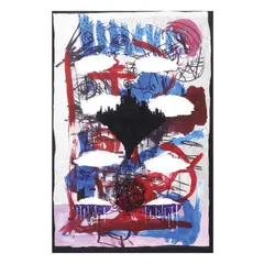 Iñigo Olondriz, Endless Noise in the Sleeping City, mixed media on canvas