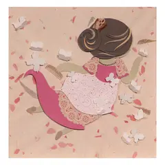 Liza Flores, Paruparong Bukid, paper cut
