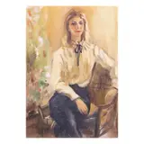 Federico Aguilar Alcuaz, Portrait of a Woman