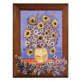 Dr. Renato Cheng, For You, Happy Valentine, oil on canvas with old frame