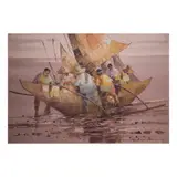 Alfredo Buenaventura, Untitled (Fisher Folk)