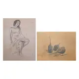 Anita Magsaysay-Ho, a) Still Life b) Nude