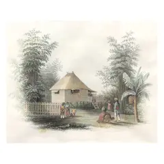 James David Smillie, Manila Cottage, print engraving