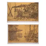 Baklad Series by Juvenal Sansó Garrit, a.) print, 68/290 b.) print, 252/ 290, sold Jul 2021