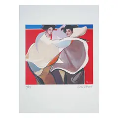 Twins by Benedicto Cabrera, print on Arches paper, A/P 6, sold Jul 2021