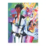 Flower Vendor by Mauro Malang Santos, serigraph, 46/50, sold Jul 2021