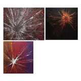 Untitled (Abstract) by Unidentified artist, acrylic on canvas, sold Jul 2021