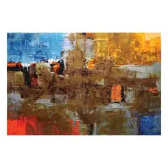 Metalscape by Ivan Acuña, acrylic on canvas, sold Jul 2021