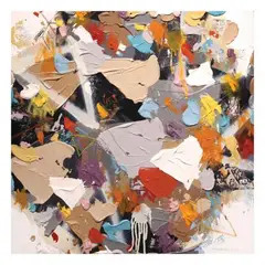 Fitz Herrera, You Thought It Was Figure
But It’s Not Series, acrylic on canvas