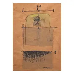 Roberto Chabet, Untitled, mixed media on paper