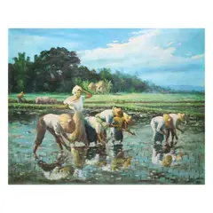 German Icarangal, Untitled, oil on canvas