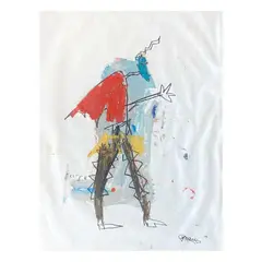 Bernardo Pacquing, George, mixed media