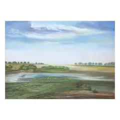 Sapa by Orlando Castrillo, watercolor on paper, sold Jul 2021