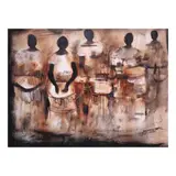 Untitled by Paco Gorospe, oil on canvas, sold Jul 2021