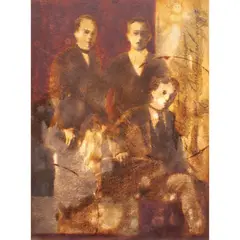 Antonio “Tony” Leaño, Ilustrados, oil on canvas