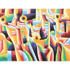 Aljo Pingol, Untitled, acrylic on panel