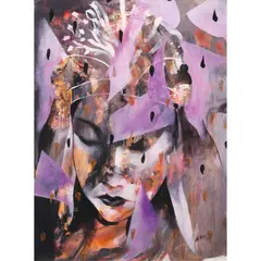 Rina Lee Garibay, Untitled, acrylic on canvas paper