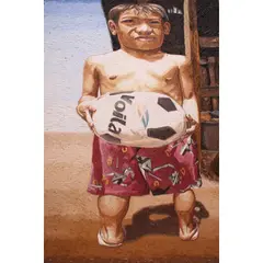 Jaypee Samson, Bantay, oil on canvas