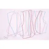 Romulo Olazo, Untitled, pastel on paper