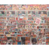 Norman Dreo, Community Overload, oil on canvas
