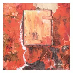 Abstract by Erlinda Panlilio, oil on canvas, sold Jul 2021