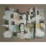 Armando Mariño, Streetscape, oil on canvas