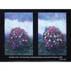 Geraldine Javier, The Great Reset, art photo with uv lamination, limited edition 61/300