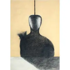 Fernando Modesto, Untitled, charcoal on paper