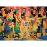 Untitled by Angelito Antonio, oil on canvas, sold Jul 2021