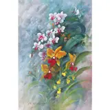 Betsy Westendorp, Orchids, oil on canvas