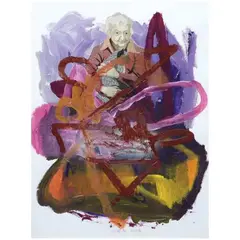 Jigger Cruz, Untitled, mixed media on paper