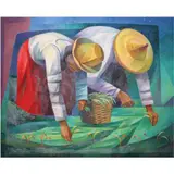 E. Villanueva, Untitled, oil on canvas