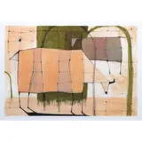 Rodel Tapaya, Untitled (Orange Cat)
