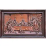 Graciano T. Nepomuceno, The Last Supper, wood carving