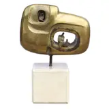 Ros Arcilla, Untitled, brass