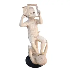 Hole by Lynyrd Paras, fiberglass reinforced resin, oil and acrylic, sold Jul 2021