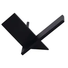 Multiple Metal Sculpture (Homage to Gustavo Torner) by Arturo Luz, black iron in thermoplast powder coating, sold Jul 2021