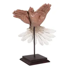 Dove by Alfredo Esquillo, Jr., fiberglass resin, edition, sold Jul 2021