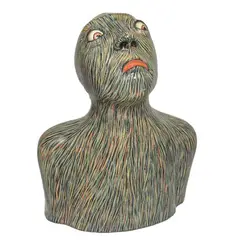 Jared Yokte, Boy Bakat, oil on resin, edition 14/15