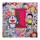 Takashi Murakami, Doraemon: Anywhere Door (Dokodemo Door) in the Field of Flowers