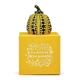 Pumpkin (Black and Yellow) by Yayoi Kusama, with box resin, sold Jul 2021